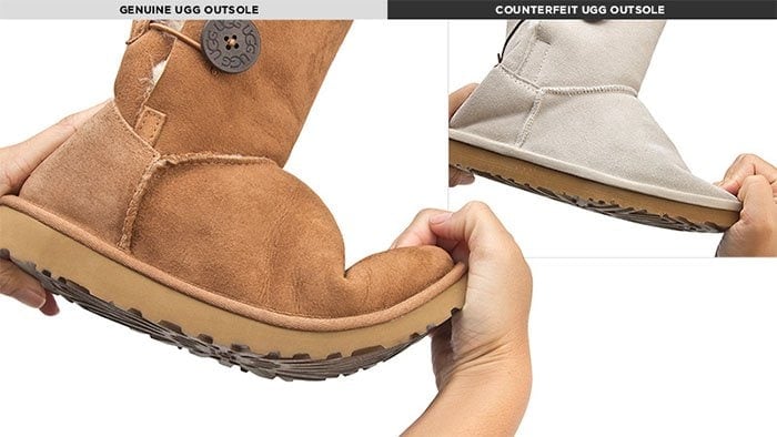 uggs logo on boots