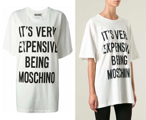it's very expensive being moschino