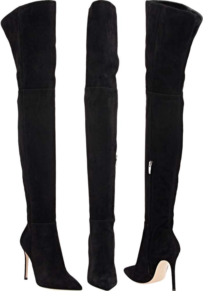 gianvito rossi over the knee suede boots