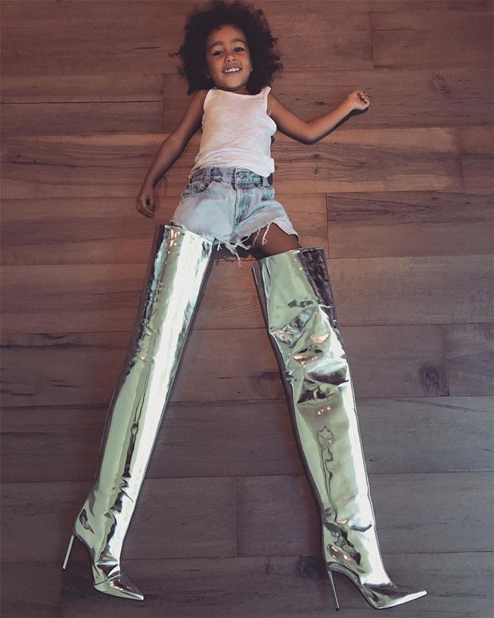 Kim Kardashian West's Balenciaga Boots