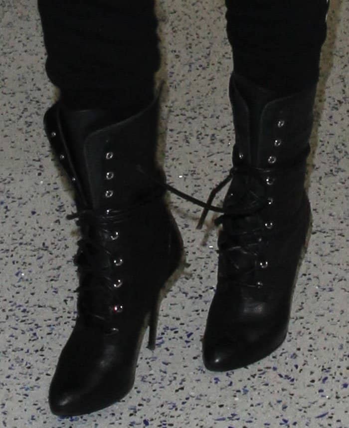 Military-Inspired Stiletto Boots