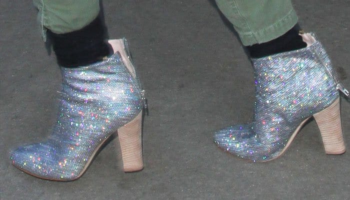 sarah jessica parker glitter boots