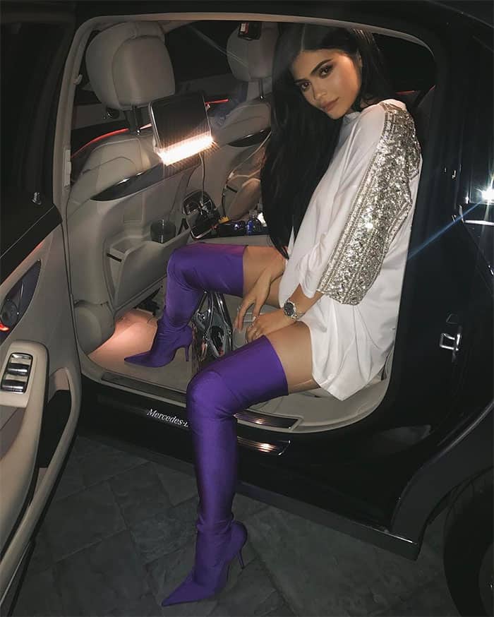 Kylie Jenner vs. Pixie Lott: Who Wore the Balenciaga 'Knife' Boots Better?