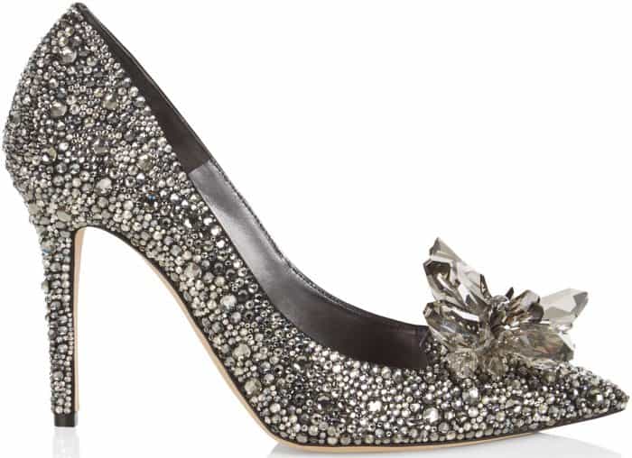 swarovski crystal heels cinderella