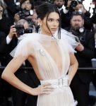 Trashy Kendall Jenner In Naked Dress At Chopards Secret Night