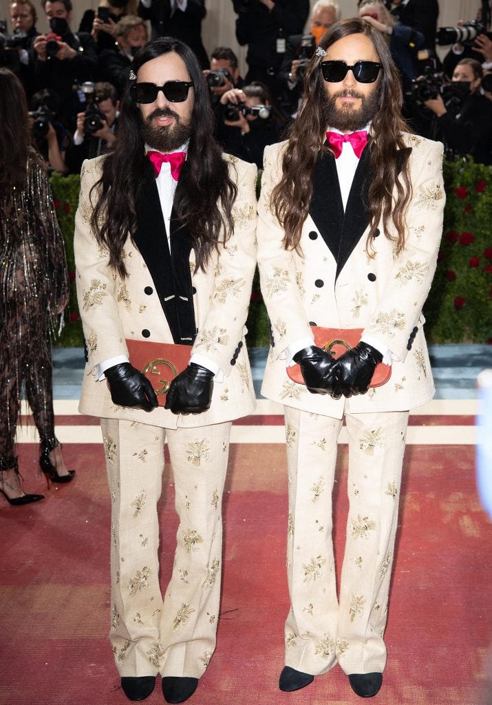 Jared Leto And Alessandro Michele Create Double Trouble At Met Gala