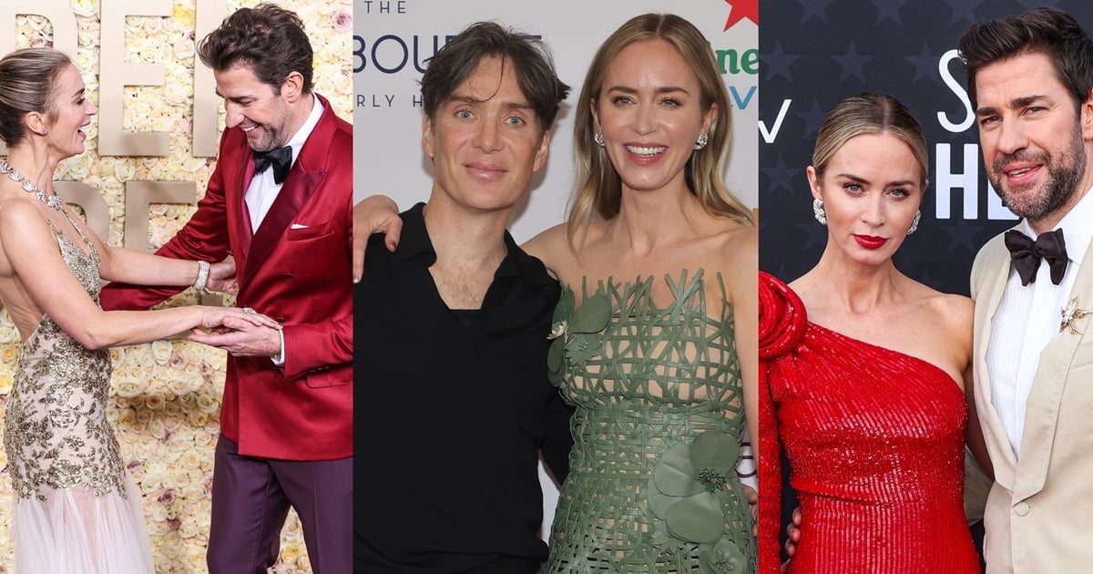 Red Carpet Royalty Emily Blunt Dazzles In Three Head Turning Ensembles