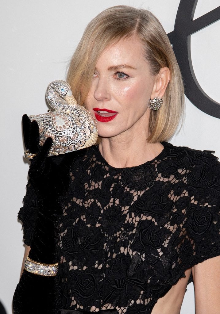 Naomi Watts Channels Queen Bee Babe Paley In Givenchy Floral Lace Dress