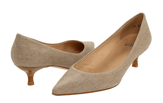 Stuart Weitzman Poco in Toasted Linen