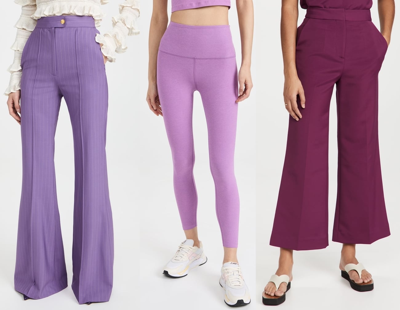 How to Wear Purple Pants: 3 Tips to Look Pretty in Purple