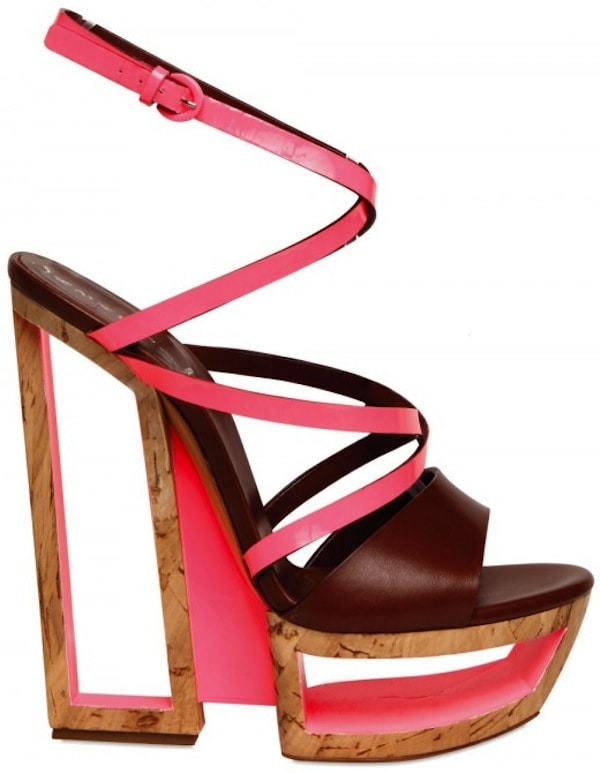 Who Looks Best in Casadei's Crazy Platform Sandals and Wedges?