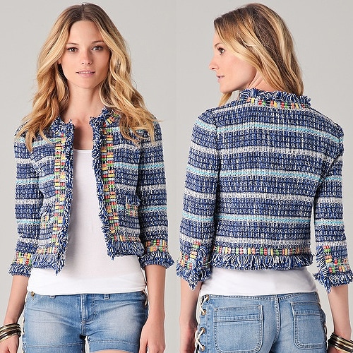 Isabel Marant Embellished Tie-Dye Jacket: Brooklyn Decker's Chic ...