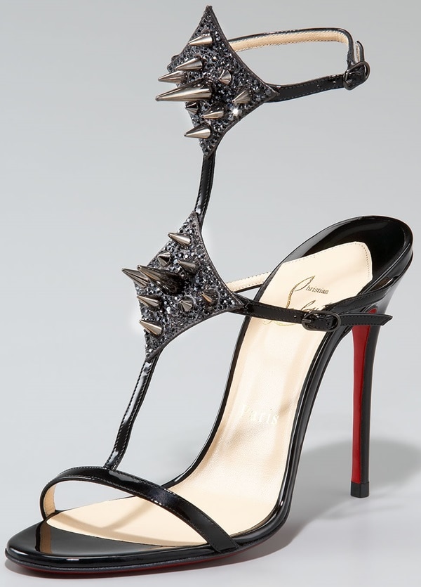 Who Looks Best in Christian Louboutin 'Lady Max' Spike Sandals?