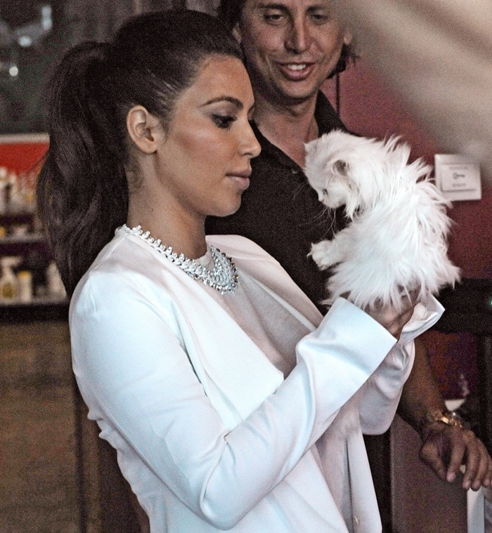Kim Kardashian's white pussy cat Mercy died from a rare stomach cancer
