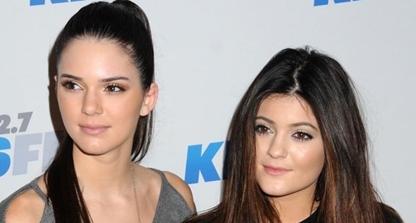 Kendall and Kylie Jenner’s Edgy Leather Looks Steal the Show at 2012 ...