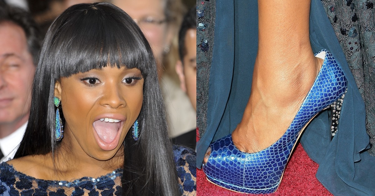 5 Best Celebrity Shoes and Hottest Feet on Oscars 2013 Red Carpet