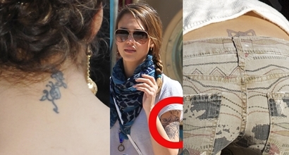 Jessica Albas Tattoos Why She Regrets or Doesnt Regret Them