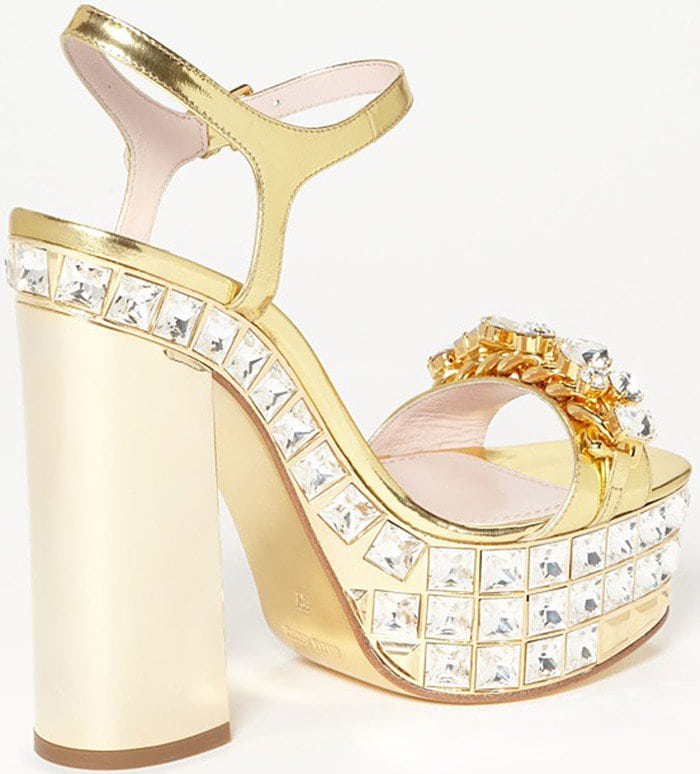 Discover more than 115 miu miu crystal embellished sandals super hot ...