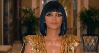 See Halle Berry Transform Into a Sexy Cleopatra