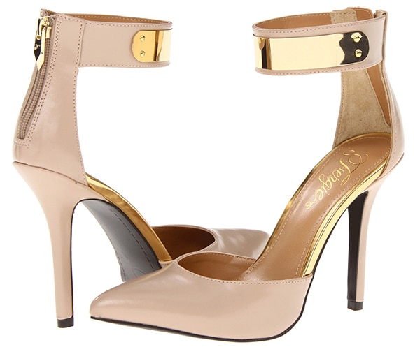 Fergie Footwear Palace Sandals in Nude