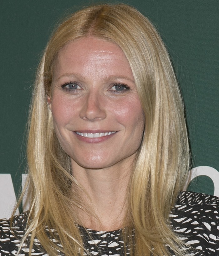 Gwyneth Paltrow wore a printed mini dress from Isabel Marant