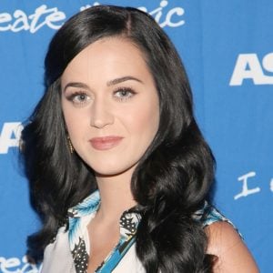 Katy Perry Shows Off Her Cheeky Side in Cell Phone Print Suno Dress