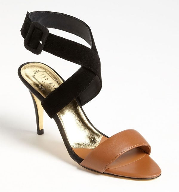 Ted Baker Jolea Sandals in Tan/Black