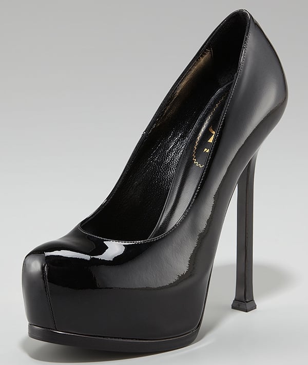 Saint Laurent Tribtoo Patent Pumps in Black