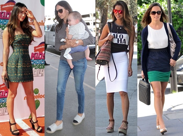 kalligrafi span rack 9 Chic and Creative Ways to Wear Espadrille Flats and Wedges