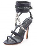 Eve Rocks Wears Lace-Up Cage “Imena” Sandals by Monika Chiang