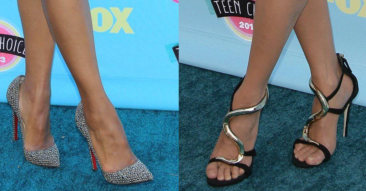 The Best Celebrity Shoes From The Teen Choice Awards