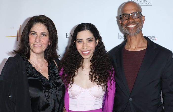 Cameron's sister Maya Boyce and his parents Libby Boyce and Victor Boyce attend the 15th Annual Heller Awards