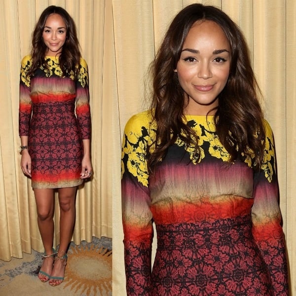 Ashley Madekwe at the Forevermark and InStyle “Beauty & Brilliance” celebration held at Bar Nineteen 12 in Beverly Hills, California, on January 10, 2012