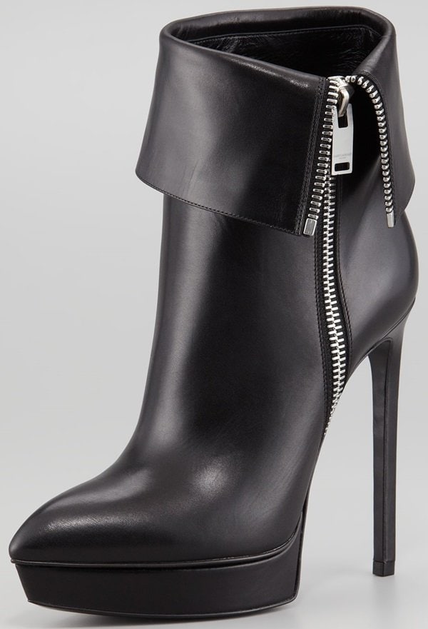 Saint Laurent Classic Janis Ankle Boots