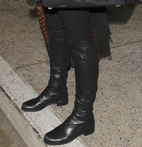 Alessandra Ambrosio's Stuart Weitzman 5050 Over-the-Knee Boots