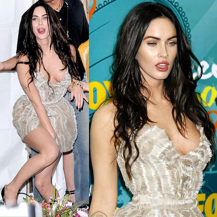 Megan Fox at the 2009 Teen Choice Awards held at the Gibson Amphitheatre in Los Angeles, California on August 9, 2009