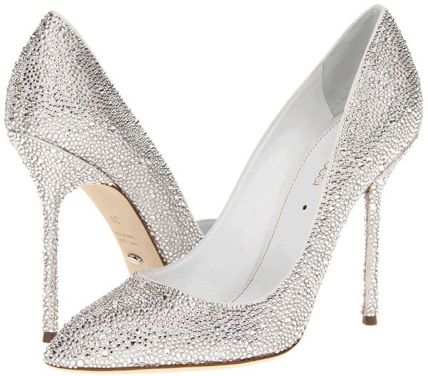 Sergio Rossi Crystal Covered Pumps