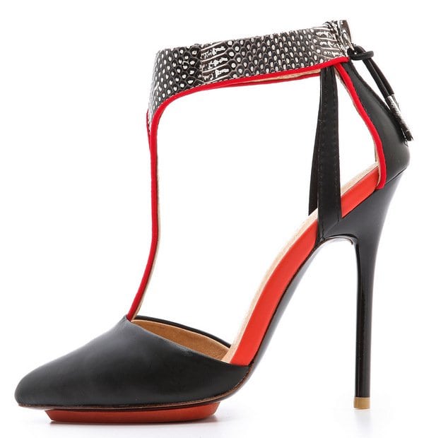 L.A.M.B. 'Serena' T-Strap Pumps