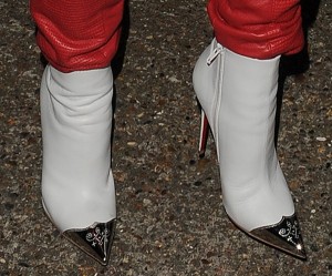 Rita Ora Parties in Cat Woman Costume and Topshop Sandals