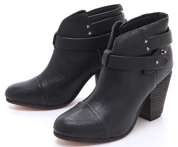 How to Wear Rag & Bone 'Harrow' Booties Like Hilary Duff