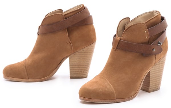 Rag & Bone Brown Harrow Booties