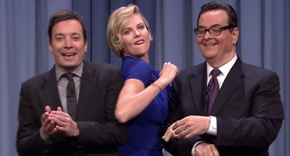 Charlize Theron Goes Head-to-Head With Jimmy Fallon and Josh Hartnett ...