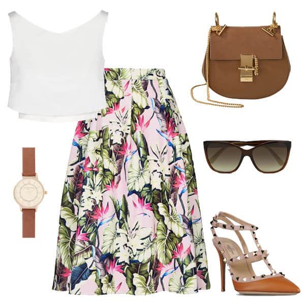 5 Tropical Midi Skirts That Will Make Everyday Feel Like a Vacation