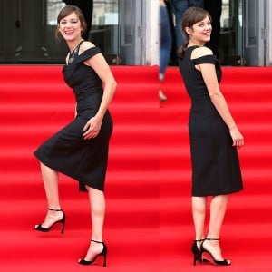 Marion Cotillard Literally Shines on the Red Carpet in Dior Mirror Heels