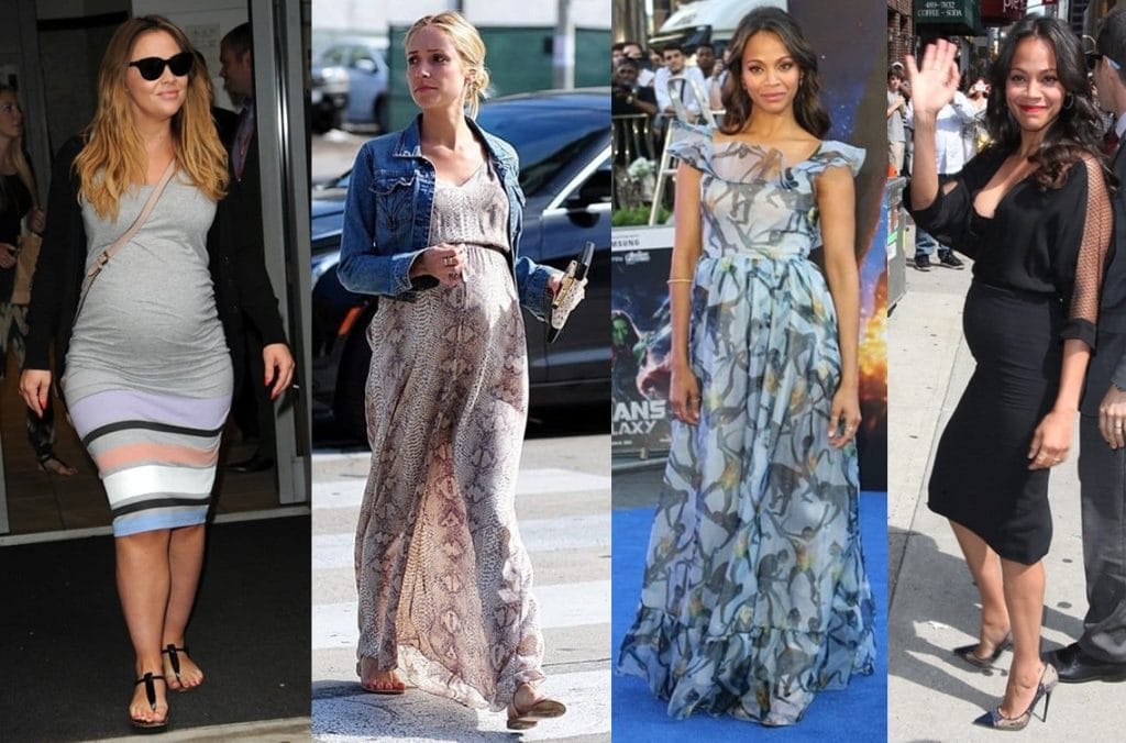 Celebrity Pregnancy Style Guide: Hiding and Flaunting Baby Bumps