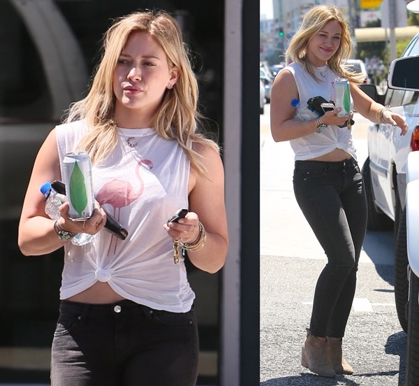 Hilary Duff's Chic Sigerson Morrison and Rag & Bone Ankle Boots