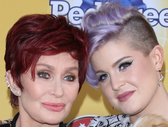 Sharon and Kelly Osbourne at Fox’s Cause for Paws: An All-Star Dog Spectacular held at Barker Hangar at the Santa Monica Airport on November 22, 2014