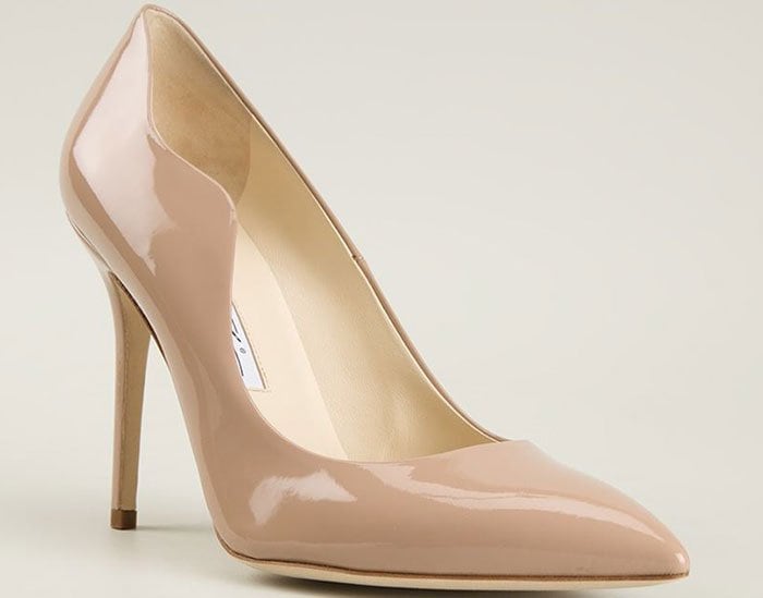 Brian Atwood Besame Nude Pumps