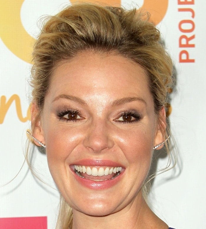 Katherine Heigl shows off her Graziella Gems ear cuff