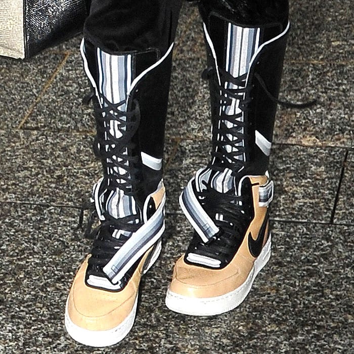 Naomi Campbell's Nike x Riccardo Tisci Air Force 1 Sneaker Boots
